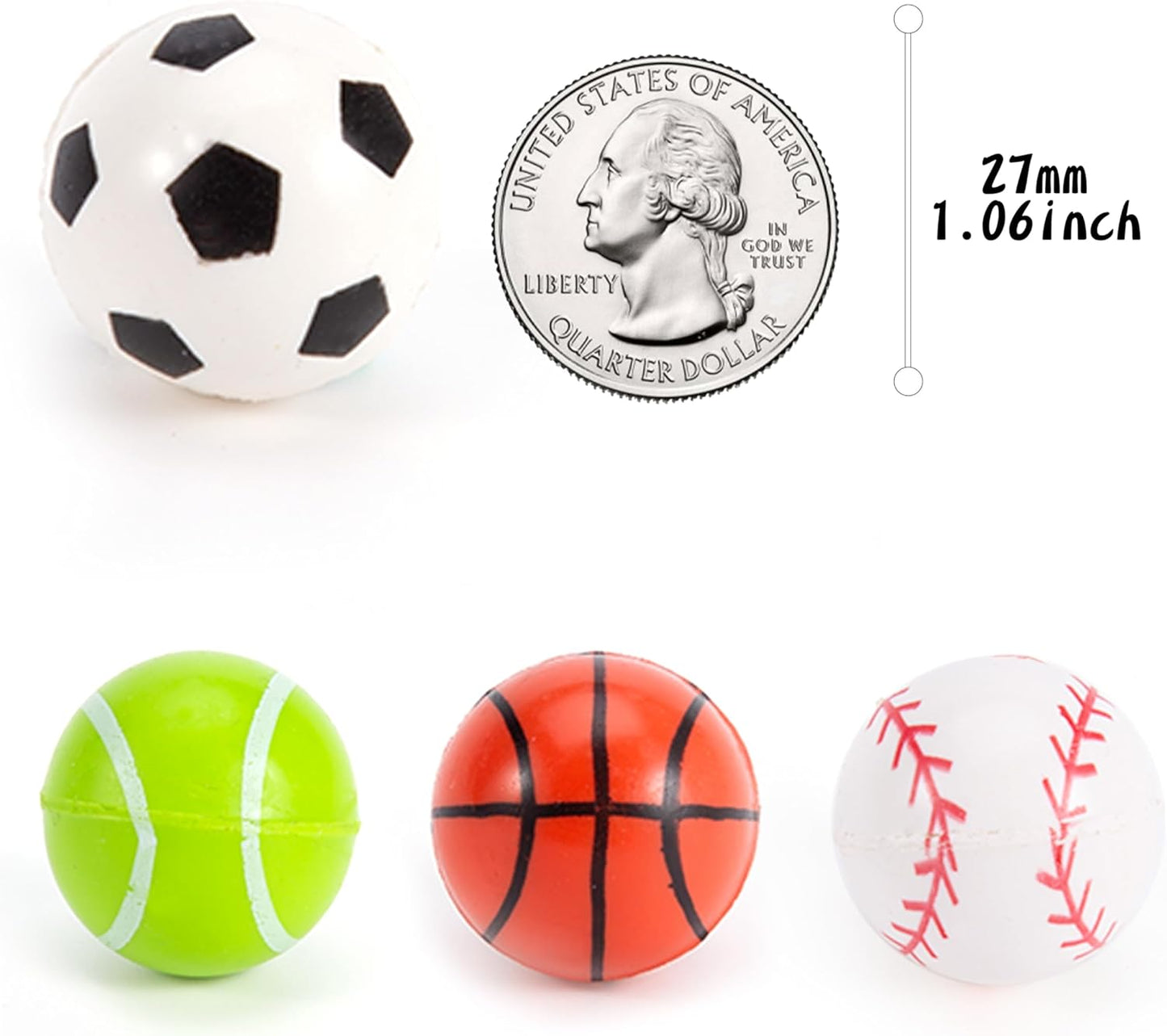 Pllieay 20PCS Space Bouncy Balls Bulk, Birthday Party Favors for Kids 32mm Space Theme Bouncy Balls for Kids Party Favors, Gift Bag Fillers, Easter Pinata Stuffers, Classroom Prizes and Pet Toys