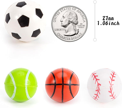 Pllieay 20PCS Space Bouncy Balls Bulk, Birthday Party Favors for Kids 32mm Space Theme Bouncy Balls for Kids Party Favors, Gift Bag Fillers, Easter Pinata Stuffers, Classroom Prizes and Pet Toys