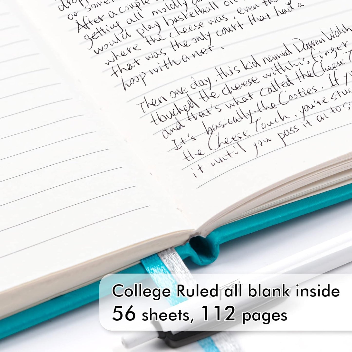feela 6 Pack Pocket Small Notebooks Bulk, Mini Cute Memo Notepads Hardcover College Ruled Lined Journals with Pen Holder for Women Girls Office School, with 6 Black Pens, 3.5”x 5.5”, A6, Rose Pink