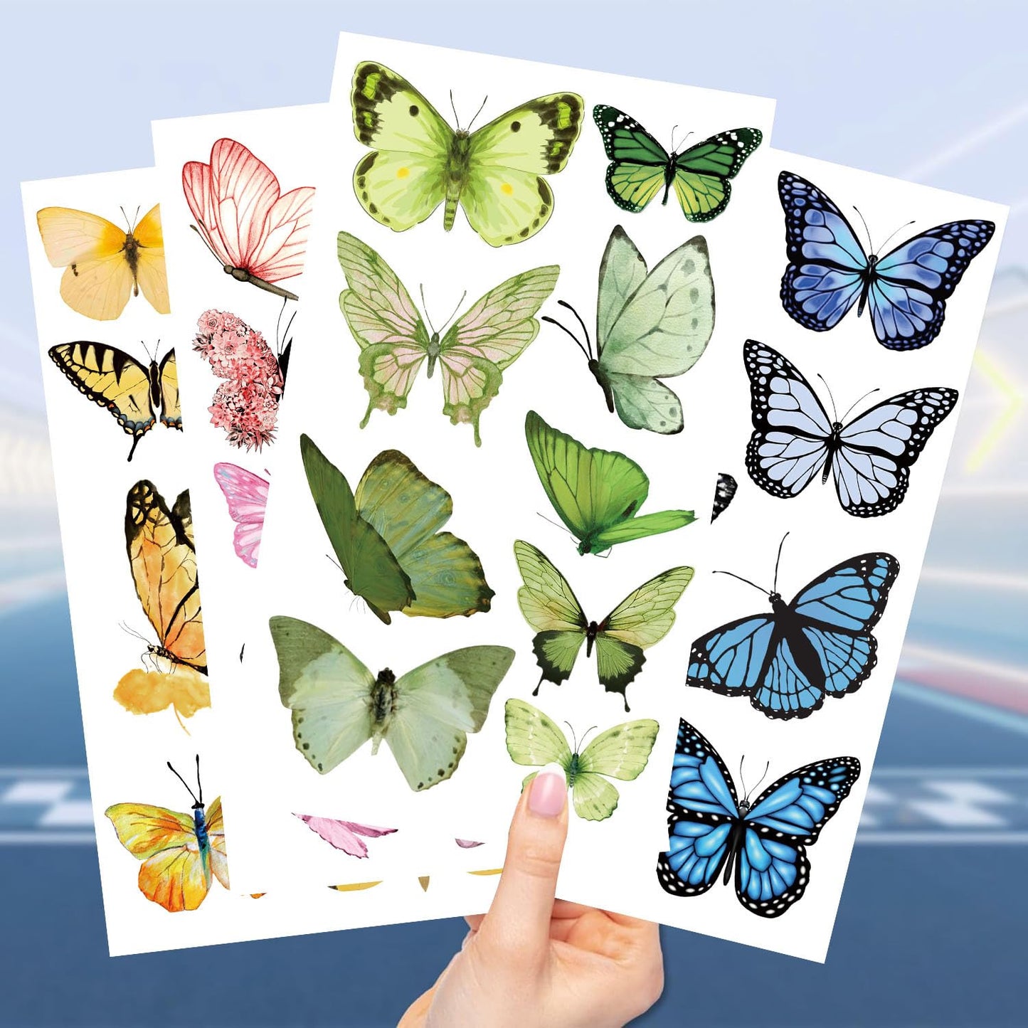 10 Sheets Monster truck Temporary Tattoos Birthday Themed Party Supplies Decoration Favors Cartoon Cute Sticker for Kids Boys Home Activity Class Prizes Carnival Christmas Rewards