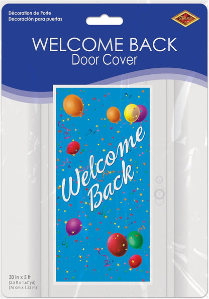 Welcome Back Door Cover Party Accessory (1 Count) (1/Pkg)