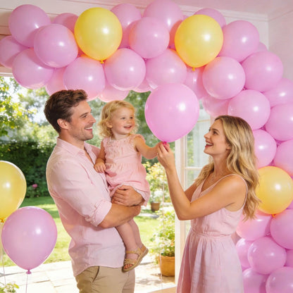 110pcs Black Balloon 12 inch, Black Latex Balloons for Birthday Party Baby Shower Wedding(with 2 Ribbons). - Colors A
