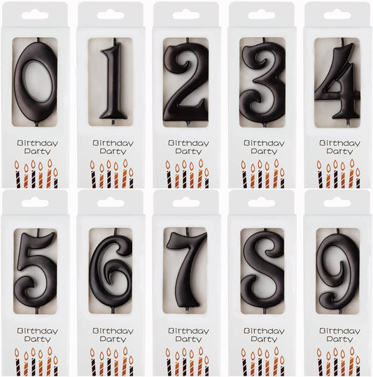 PHD CAKE 10-Count 0-9 Gold Number Birthday Candles, Number One Birthday, Gold Number Candles, Party Celebration, Baby Showers