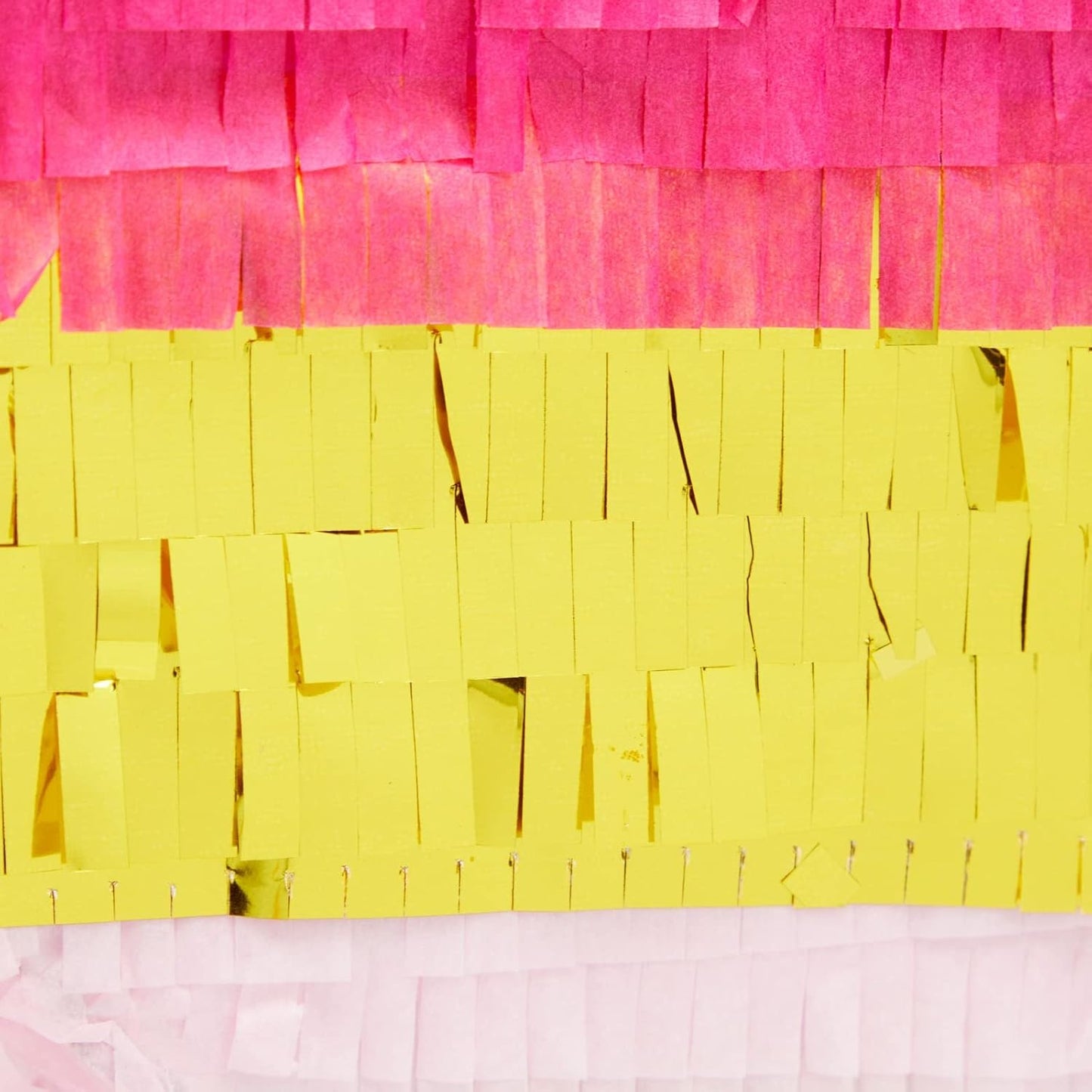Number 5 Pinata, Pink and Gold Foil for Girls 5th Birthday Party Decorations (Small, 16.5 x 11.6 x 3 In)