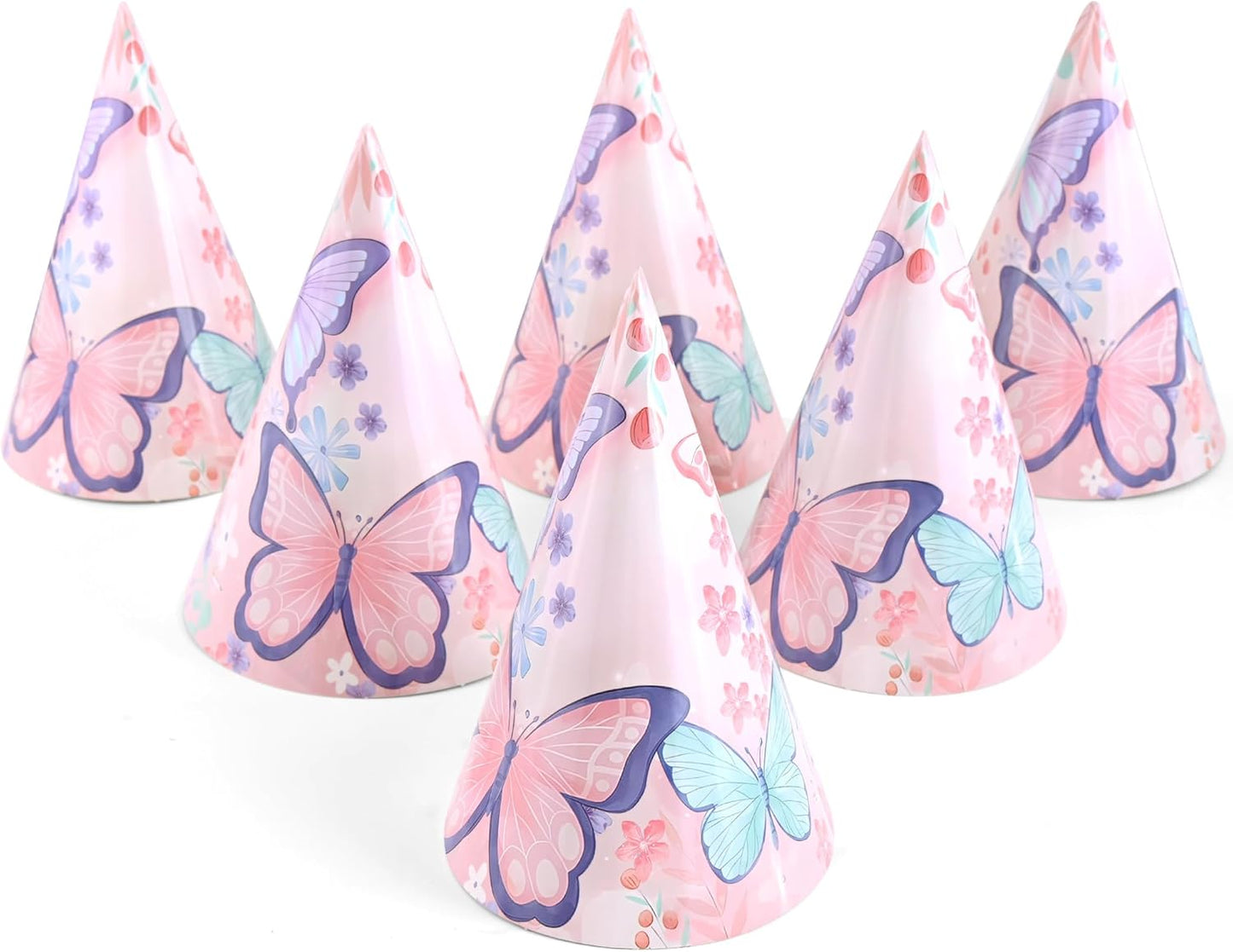 CANREVEL 12 PCS Party Hats for Adults, Party Headwear, Happy Birthday Hats, Birthday Party Decorations for Women Men
