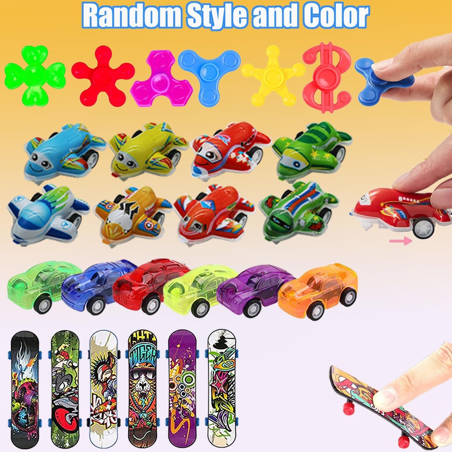 134 PCS Party Favors for Kids, Prizes Treasure Box Toy for Classroom, Goodie Bags Stuffers, Pinata Easter Eggs Filler, Fidget Toys Bulk, Birthday Gifts