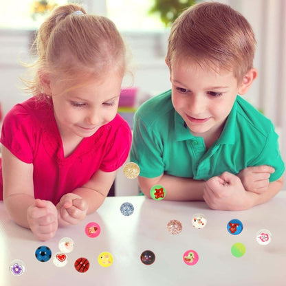 Small Bouncy Balls for Kids Prize box Toys for Kids 3-5 4-8, Mini Party Favors for Kid Classroom Treasure Box Prize, Rubber Balls Easter Goodie Bag Stuffer Pinata Stuffers Kid Party Bag Fillers 27pcs