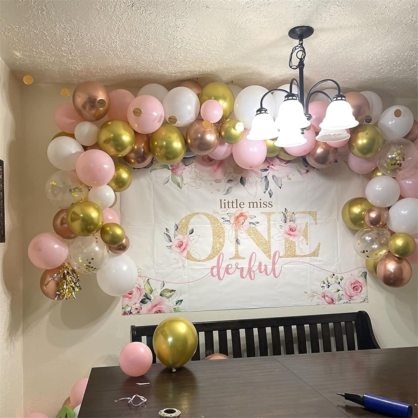 Sage Green and Dusty Pink Balloons, Retro Pink Muted Green White Gold Baby in Bloom Balloons for Girls Women Floral Fairy Wildflower Camping Birthday Woodland Baby Shower Garden Tea Party Decorations