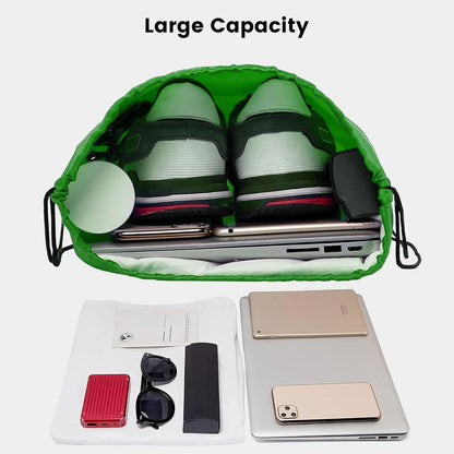 Vorspack 10 Pcs Drawstring Bags Bulk - Drawstring Backpack Draw String Back Bag for Gift, DIY, Party, Gym, Trip - 10 Colors