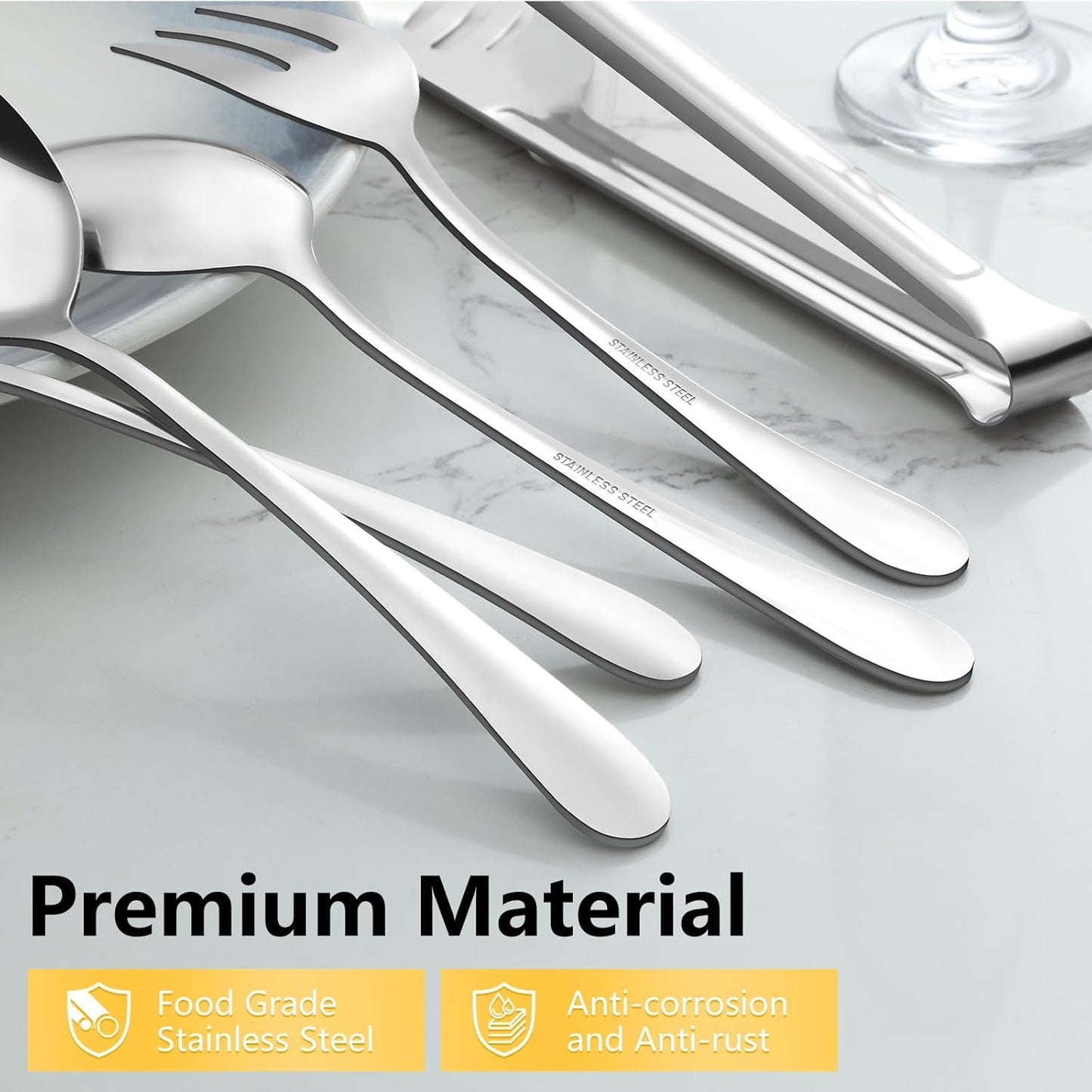 Pleafind 16 PCS Mini Serving Tongs - 4.3 inch, Food-Grade 18/8 Stainless Steel Mini Tongs, Mirror-polished Charcuterie Accessories for Coffee shops, tea party, bars, Sugar and Ice Bucket