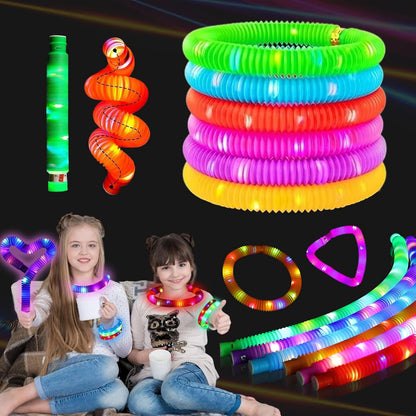 Yellow 12PCS Glow Sticks Stocking Stuffers Party Favors-Glow in The Dark Party Supplies for Kids and Adults, Perfect for Festivals, Birthday Parties, Raves, Concerts, and Camping Decorations