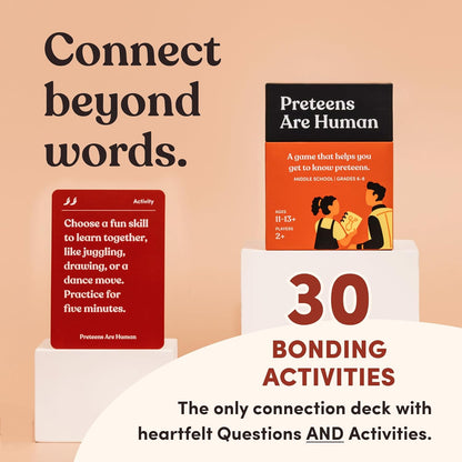 Partners are Human | 140 Conversation Cards to Help Deepen Romantic Relationships | Card Game for Bonding & Communication | Therapy for Adults