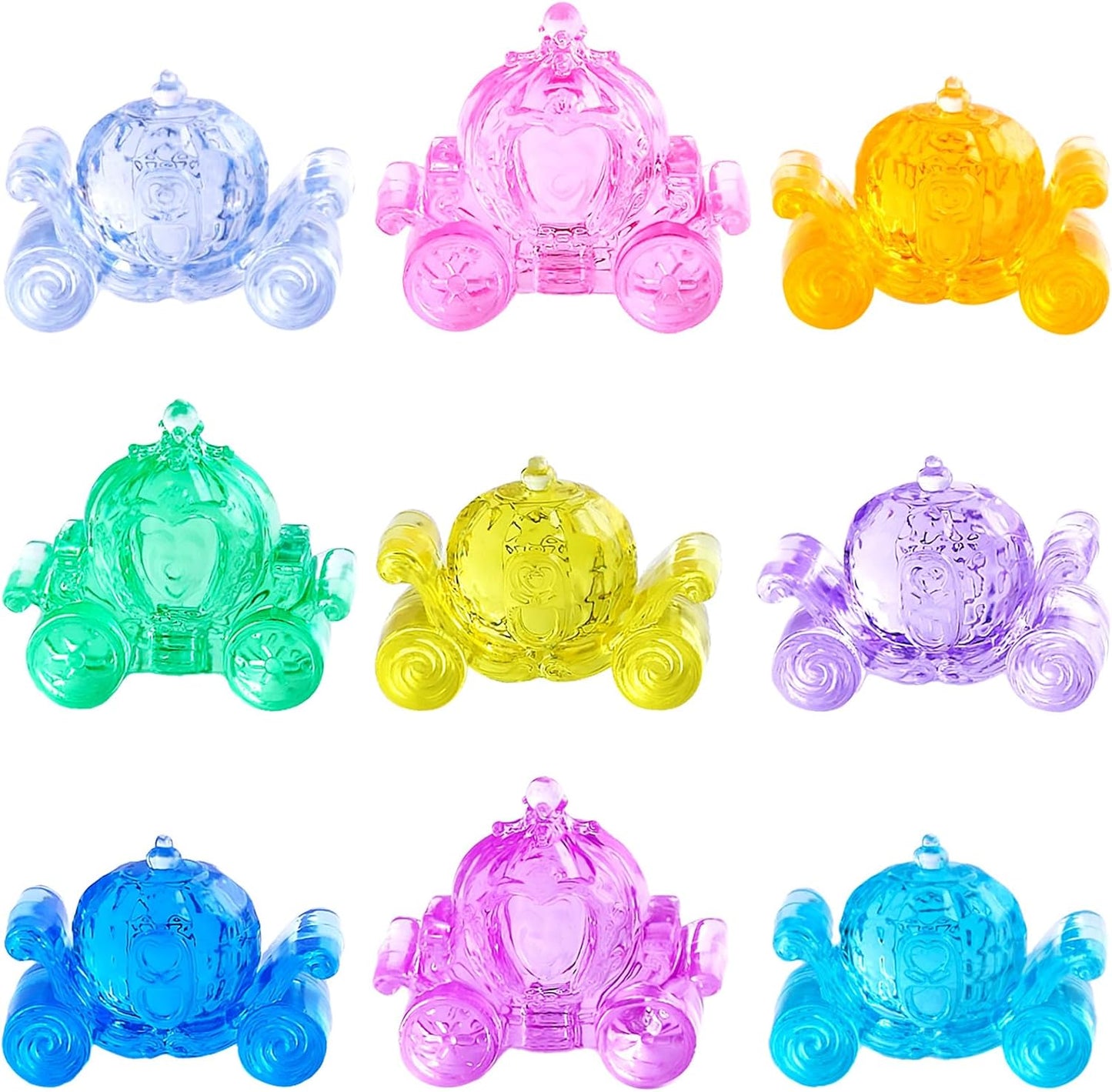 Niceup 150pcs Kids Plastic Gem Rings Bulk Toys Princess Party Favor Cupcake Topper Pinata Fillers Parade Throws Bulk Carnival Prizes Acrylic Gemstones Fake Jewel Treasure Toys Goodie Bag Fillers