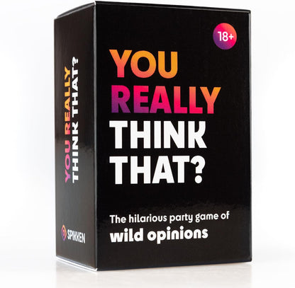The Hilarious Party Game That Exposes What Everyone Really Thinks – Funny Adult Card Games for Game Night, 110 Cards for Party Games for Adults and Groups, 3+ Players