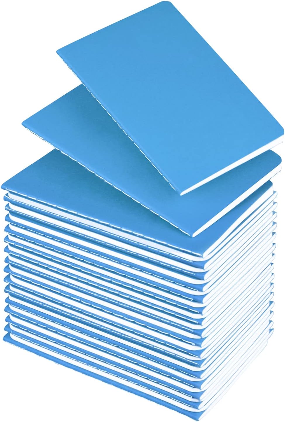 Lzerking Small Notebooks Bulk 3.5 x 5.5 Inches 36 Pack Mini Pocket Journal Notepads-Purple Cover for Kids, 30 Sheets/60 Pages, Available as Party Favors or Holiday Gifts
