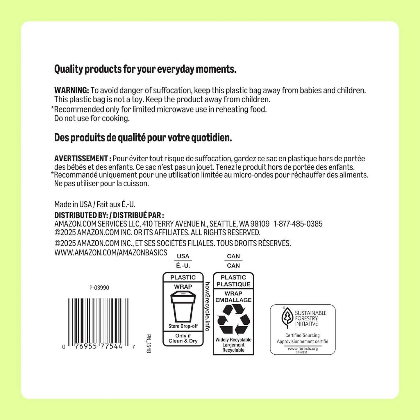 Amazon Basics Everyday Disposable Paper Plates, 8.62 Inch, Microwave-Safe, Cut Resistant, Soak-Proof, 100 Count, Packaging May Vary