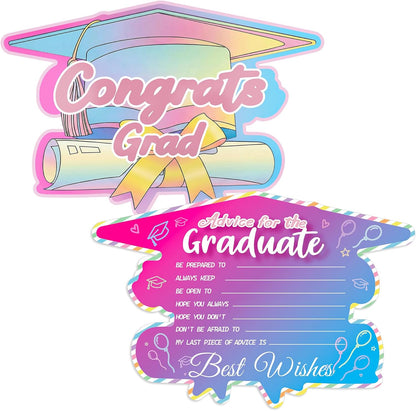FaCraft 36PCS Who Knows Graduate Best Game Cards Class of 2026 Party Games Activities for High School Senior College School Graduation Party Favor Supplies Grad Game Graduation Decorations 2026