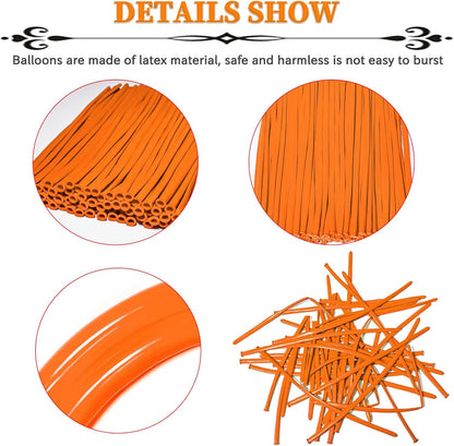 260 Balloons Clear, Thickening Long Balloons for Tying Arch, Twisting Latex Animals Magic Modeling Skinny Birthday Balloon for Kid‘s Party Wedding Decoartion Supply 100pcs