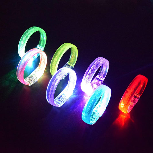 M.best 112pcs Glow Bracelets Glow in The Dark Party Supplies Bracelets Toys for Kids Birthday Halloween Christmas Party Favors
