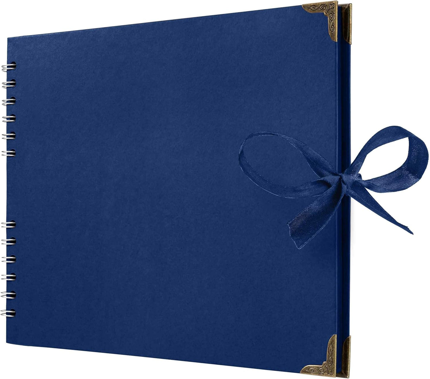 Bstorify Scrapbook Album 60 Pages (8 x 8 Inch) Brown Thick 200gsm Kraft Paper, Photo Album Scrapbook, Memory Book - Ideal for Your Scrapbooking Albums Art & Craft Projects