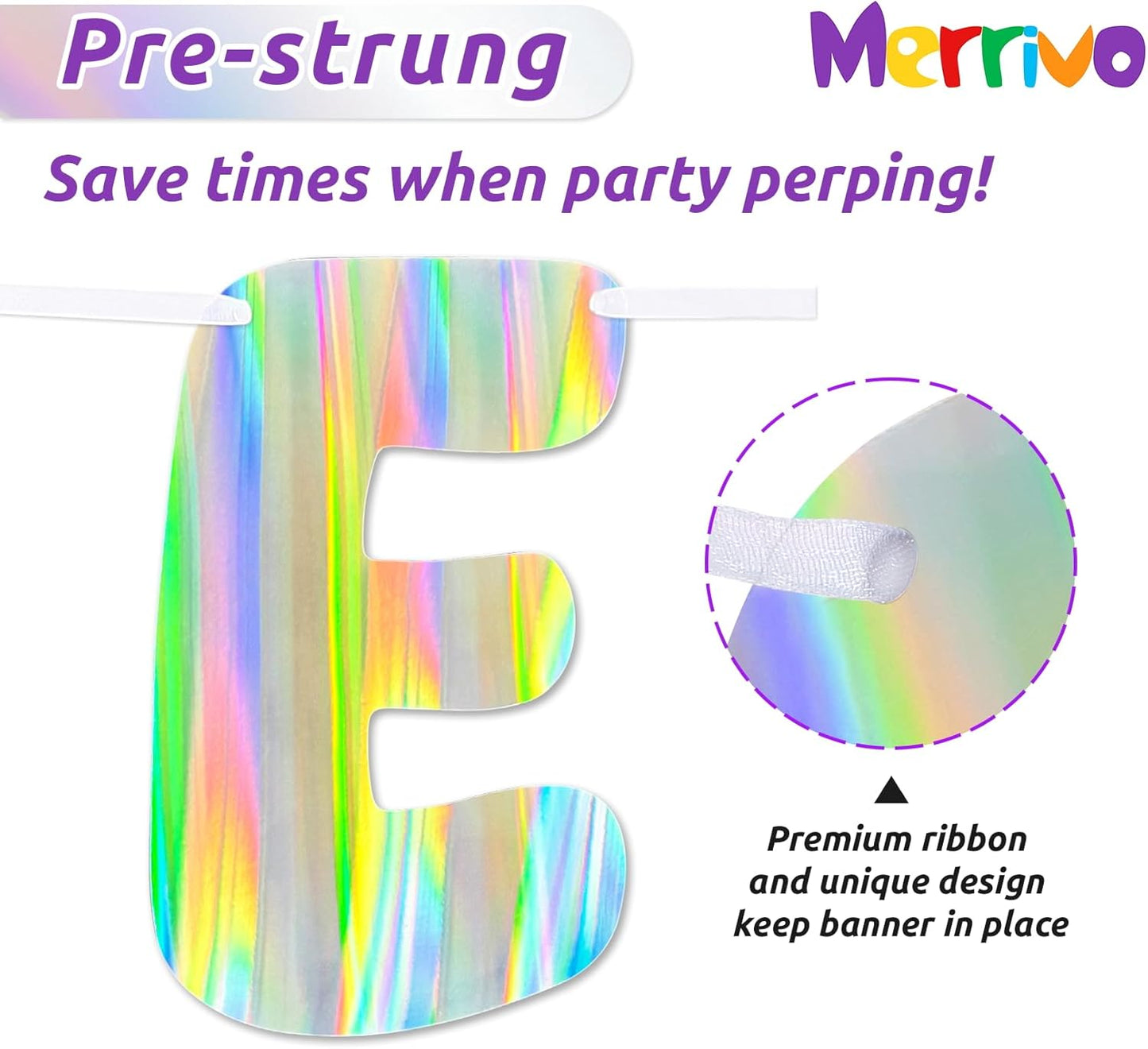 Iridescent Welcome Back We Missed You So Much Banner, Holographic Welcome Back Decorations, Pre-Strung Welcome Home sign for Office Party, Family Gathering, Back to School, Military Homecoming