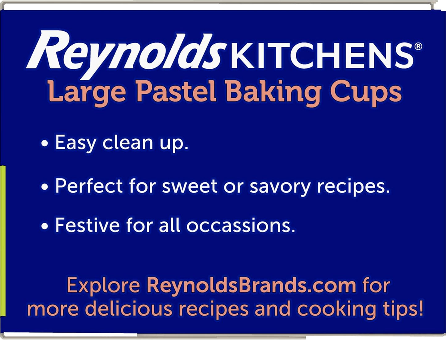 Reynolds Kitchens Baking Cups, Pastel, 50 Count