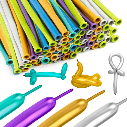260 Balloons Clear 100 Pcs Long Balloons For Tying Balloon Arch Back To School Animal Balloon Clear 260 Globos Largos Para Hacer Figuras Birthday Valentines Party Decor