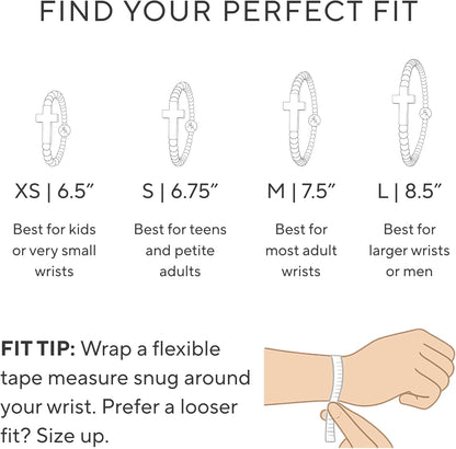 Ryan & Rose Jesus Bracelets - Cross Silicone Bracelet