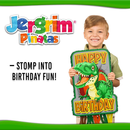 Jergrim Blue Monster Truck Piñata, Small 4 Piece Set, perfect for Kids Birthday Parties, Race Car Party Supplies fits piñata candy and party favors (17”X11”) Durable!