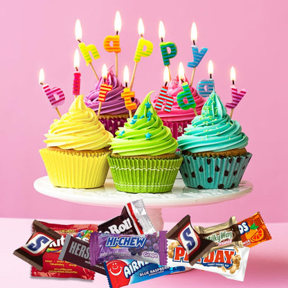 CANDYMAN (5 LB) Chocolate Candy Variety Pack — Individually Wrapped Bulk Candy Mix, Fun & Mini Size Treats for, Pinata Fillers for Kids, Party Favors, Father's Day, Ship with Ice