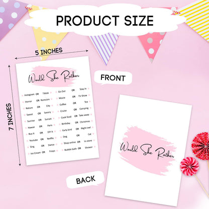 Birthday Party Game - Selfie Scavenger Hunt, Girl Birthday Party Activity Favor, Set of 20 Games Cards, Birthday Supplies, Activity Decorations -B07