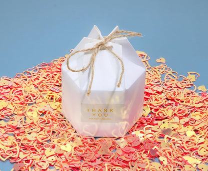 ONLYKXY 1200Pcs Love Heart Shaped Confetti, Table Wedding Decoration, Glitter Confetti for Wedding Party (Silver)