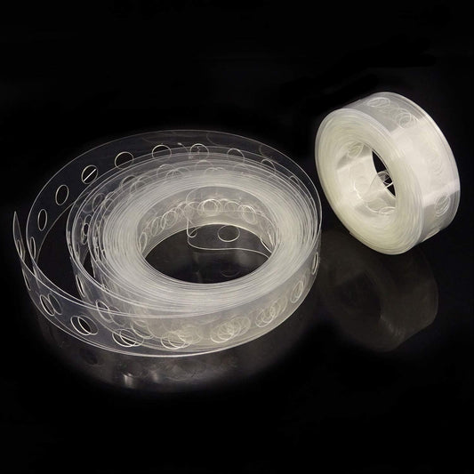 Honbay 4 Rolls Clear Single Hole Balloon Garland Kits Balloon Decorating Strips Tapes for Wedding and Party (16 Feet of each Roll)