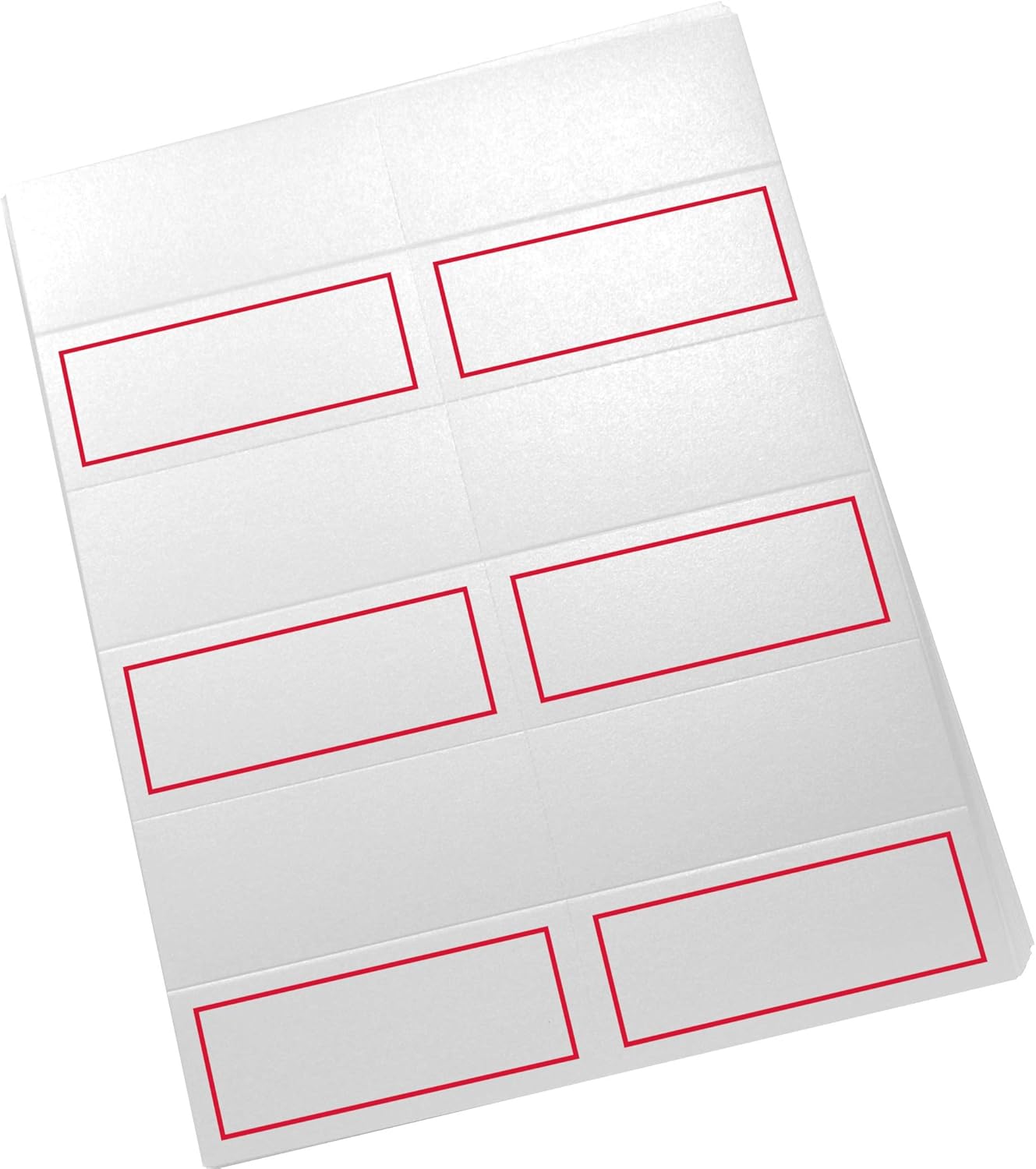 Single Line Border Printable Place Cards, Gold (Choose Color), Set of 60 (10 Sheets), Laser & Inkjet Printers - Wedding, Party, Dinner, and Special Events - Made in the USA