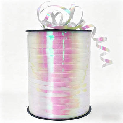 500 Yard Curling Ribbon, Rainbow Glitter Curly Ribbons for Gift Wrapping, Balloon String Ribbon, Thin Gift Wrap Ribbon for Valentine's Day Wedding Birthday Party Christmas Decorations