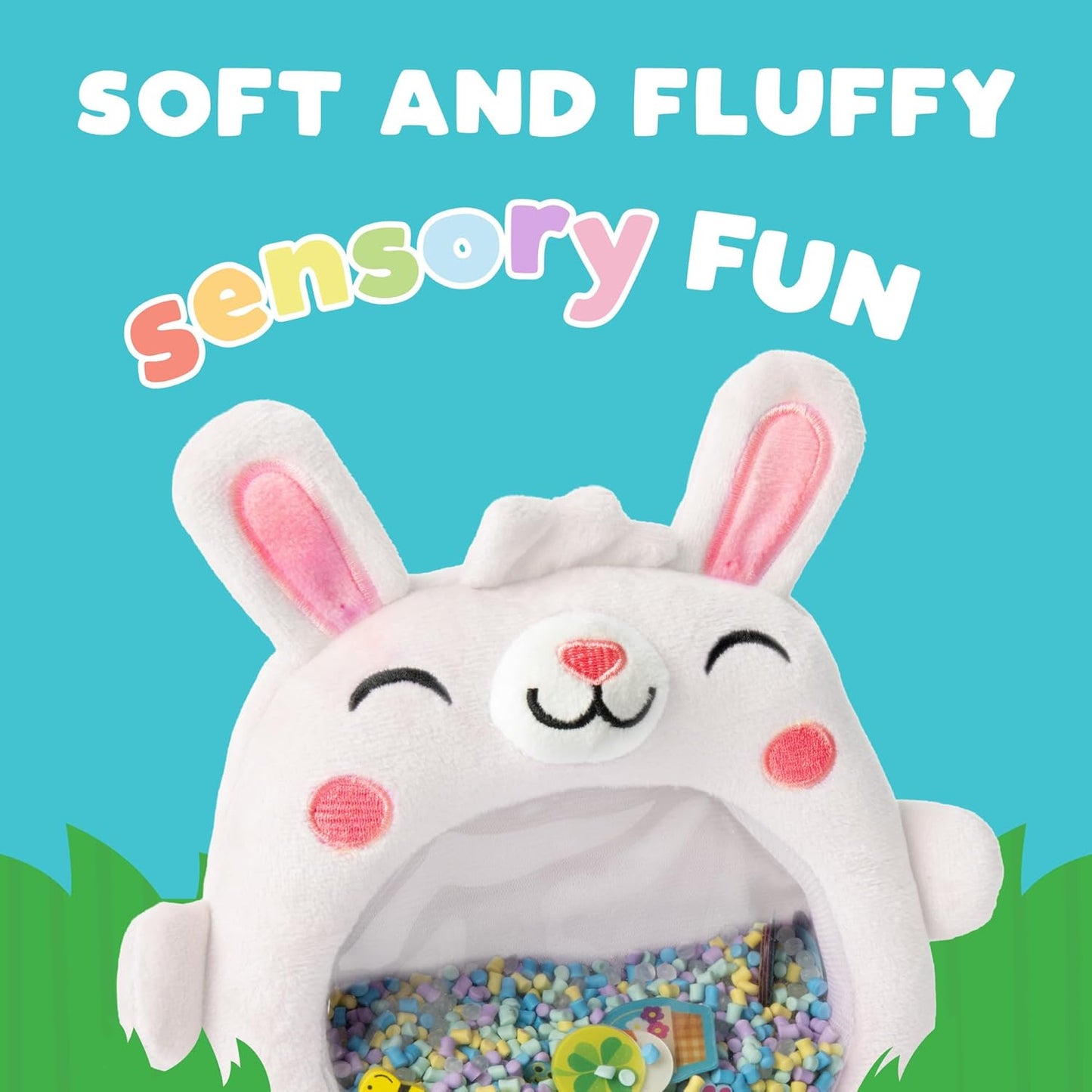 Chuckle & Roar Sensory Seek & Find Scavenger Hunt Bear – Plush Travel Toy with Hidden Objects, 40 No-Reading Challenge Cards, Sensory Activity for Focus & Calm, Toddler Gift Ages 3+
