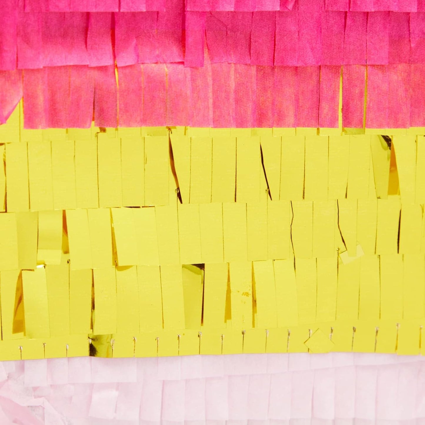 Number 5 Pinata, Pink and Gold Foil for Girls 5th Birthday Party Decorations (Small, 16.5 x 11.6 x 3 In)