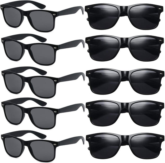 Eyegla Sunglasses Bulk Party Sunglasses Pack 80s Shades Eyewear Set for Men Women 8/10/20/30Pack - Colors A