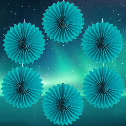 Easy Joy Paper Leaves Decorations for Wall Paper Fans Classroom Decoration Leaves Backdrop Decor Wall Decor,Set of 9