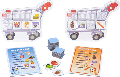 Bluey Fancy Restaurant Game, Join and Bingo as They Match Food Cards to Help Dad Prepare a Special Dinner for Mum, Serve up Fun While Building Memory and Matching Skills, Ages 3+, 2–4 Players