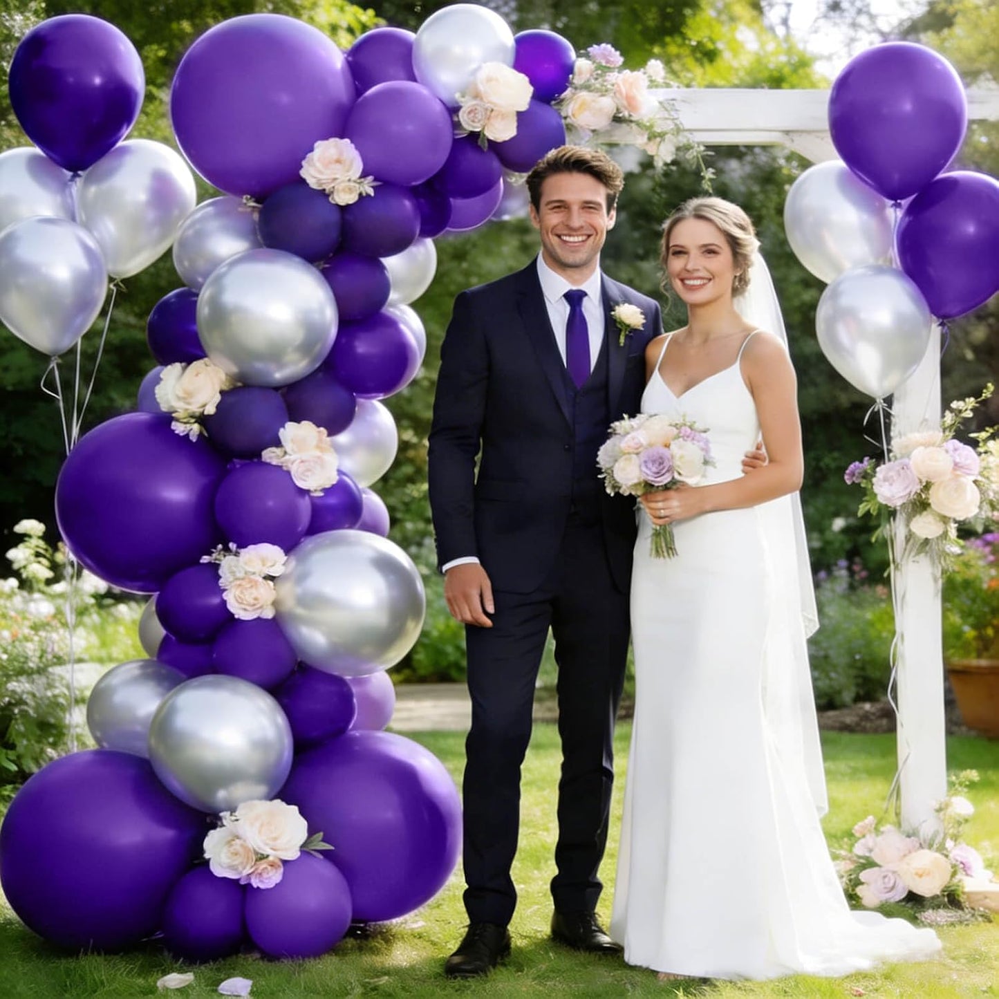 110pcs Black Balloon 12 inch, Black Latex Balloons for Birthday Party Baby Shower Wedding(with 2 Ribbons). - Colors B