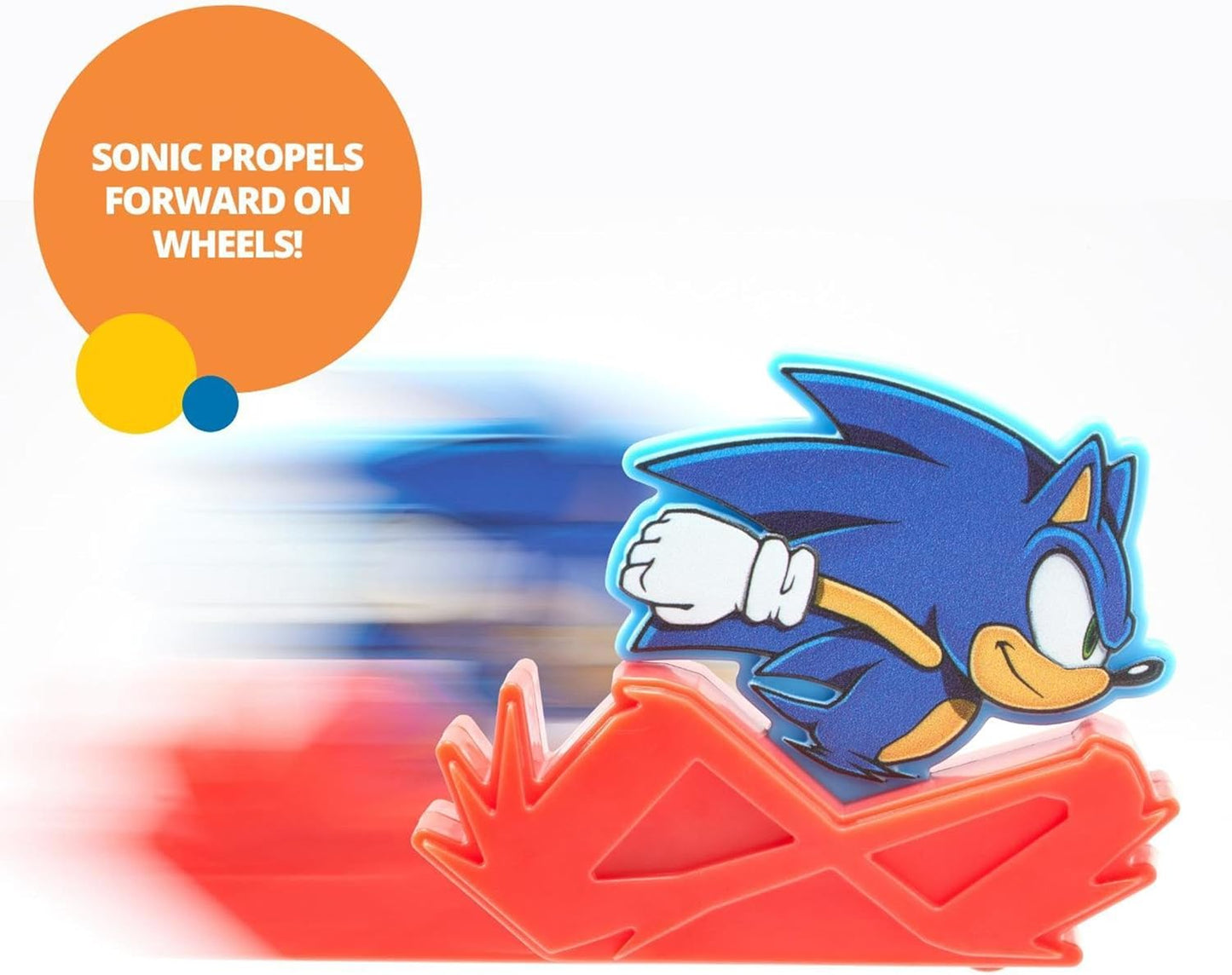 DecoPac Sonic the Hedgehog Rings, Cupcake Decorations Featuring Sonic, Tails, and Shadow - 24 Pack