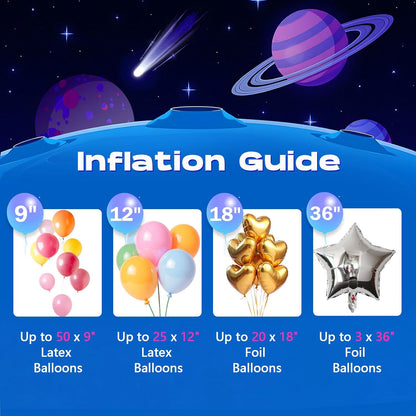 13L Helium Tank Up To 50 Latex Balloons, Helium Tank For Balloons At Home, 100ML Balloon Protection Fluid, 50 Latex Balloons And Ribbons Included, 1 Helium Tank