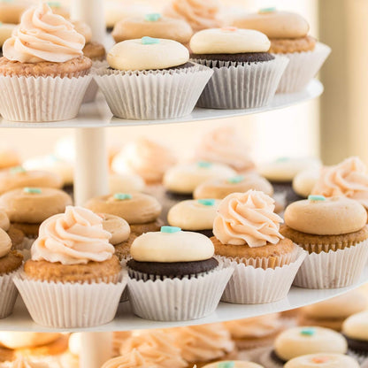 Standard Size Baking Cups Food-Grade Greaseproof Paper Cupcake Liners 200 Pcs (Natural)