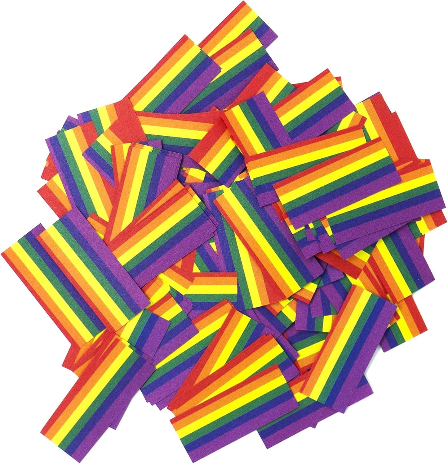 Ultimate Confetti, Multicolor Biodegradable Confetti - Rectangular Fluttering Tissue Paper Confetti for Cannon and Launcher use - Best for Holidays, Birthday, Wedding, and Parties - 1 lb, 16 oz