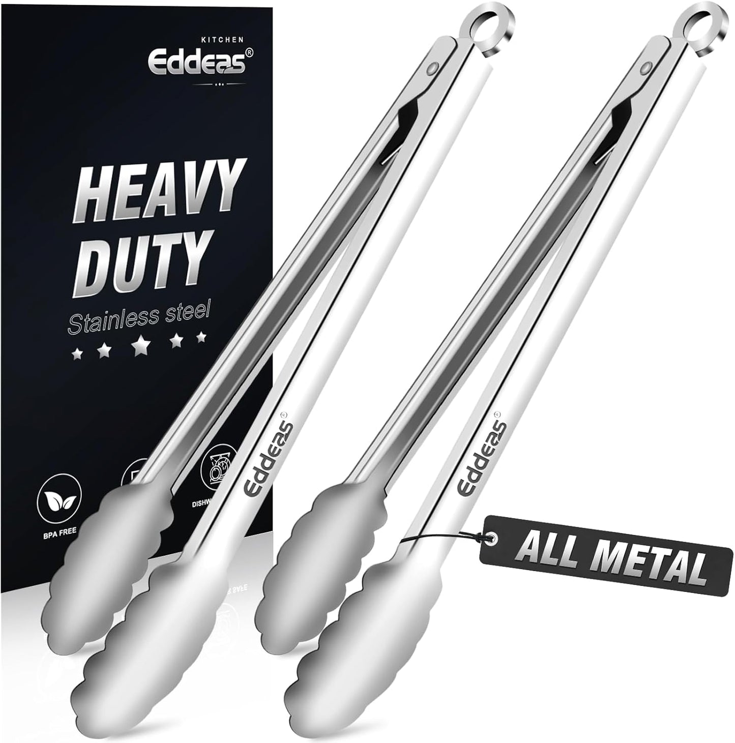 EDDEAS 12 PCS Small Serving Tongs, 4.3" Mini Gold Tongs, Gold Kitchen Tongs for Serving Food, Coffee Bar, Tea Party, Desserts Party and Ice Bucket