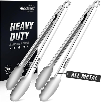 EDDEAS 12 PCS Small Serving Tongs, 4.3" Mini Gold Tongs, Gold Kitchen Tongs for Serving Food, Coffee Bar, Tea Party, Desserts Party and Ice Bucket