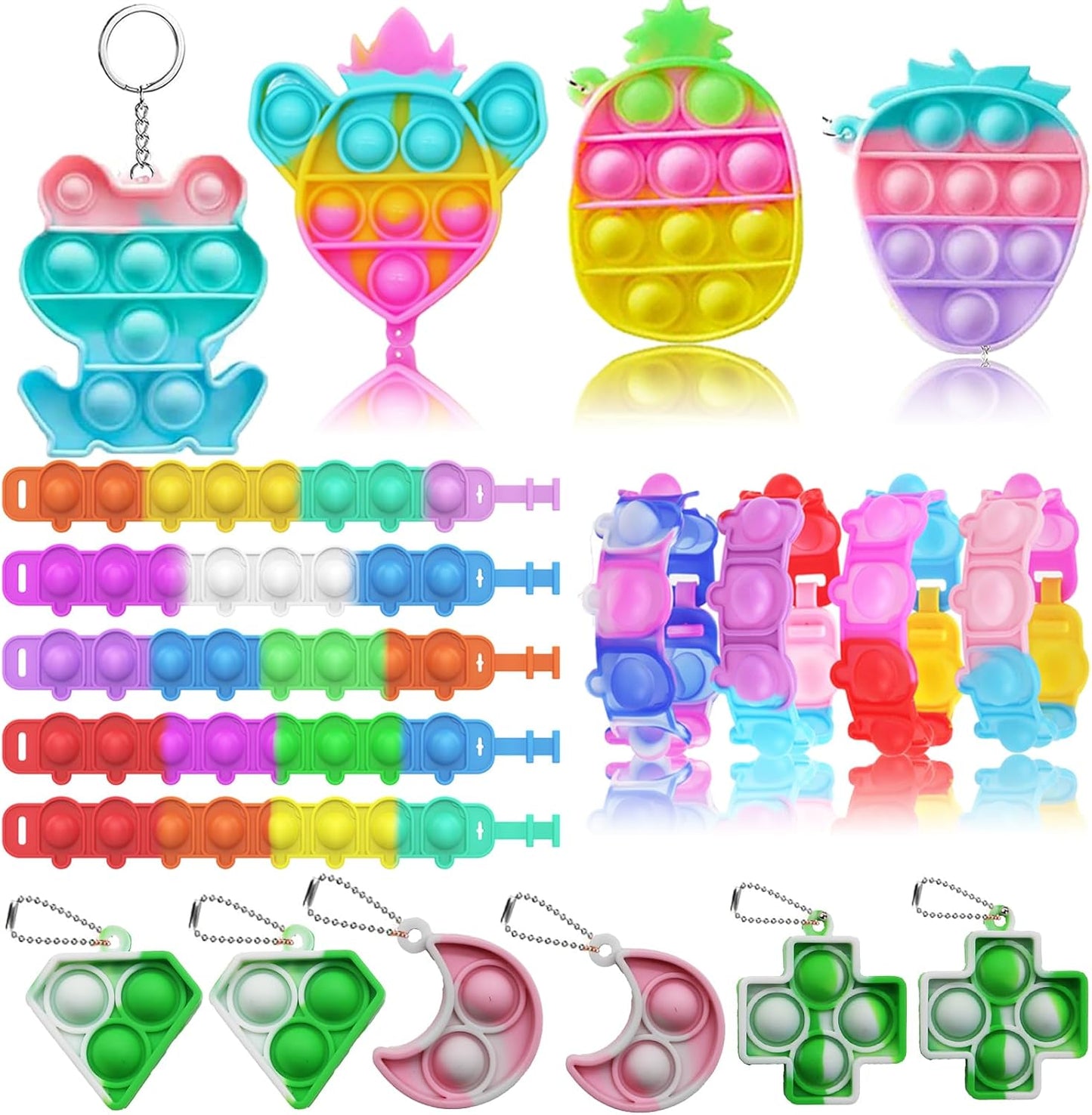 Taulaap 134 Pack Party Favors for Kids 3-5 4-8-12, Treasure Box Toys for Classroom Prizes, Pinata Filler, Goodie Bag Stuffers, Treasure Chest Carnival Prizes Bulk Toys Easter Egg Fillers