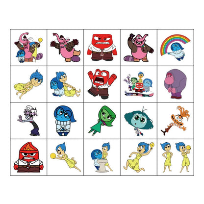 20Sheets Mickey Mouse Temporary Tattoos Birthday Themed Party Supplies Decoration Favors Cartoon Cute Sticker for Teens Home Activity Prizes Carnival Christmas Rewards (Mickey)