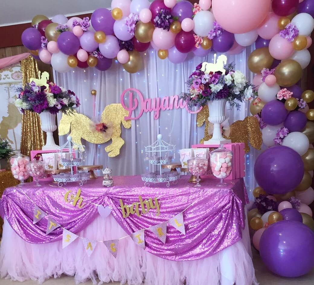 Poise3EHome Black Sequin Backdrop Curtains, 2 Panels 2FTx8FT Glitter Photo Booth Backdrop for Halloween Birthday Bachelorette Wednesday Twilight Party Decorations
